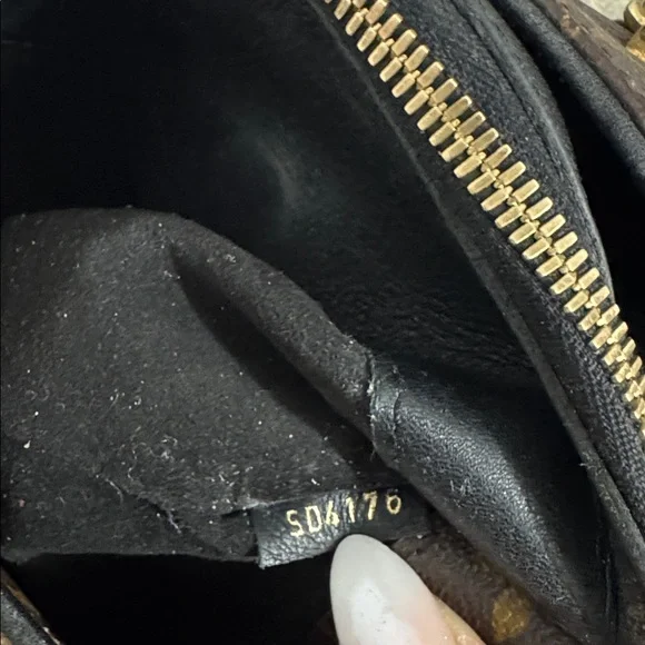 Louis Vuitton Pallas BB Bag black Monogram Brown - Picture 16 of 17